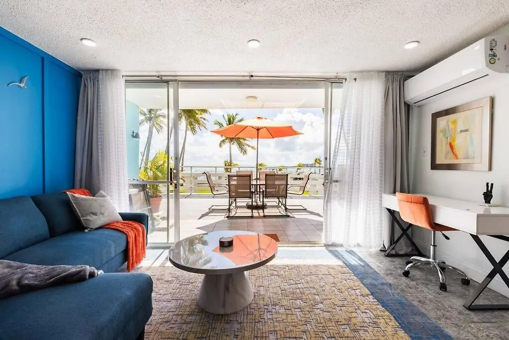 Apartment Chic Oceanfront Studio Condo Fajardo